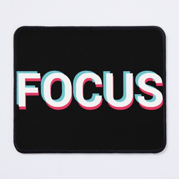 Item preview, Focus Focused Motivational Quote Typography designed and sold by alltheprints.