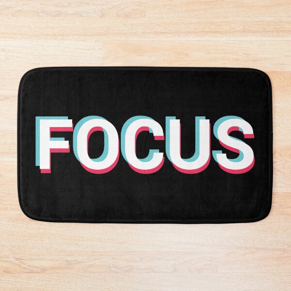 Item preview, Focus Focused Motivational Quote Typography designed and sold by alltheprints.
