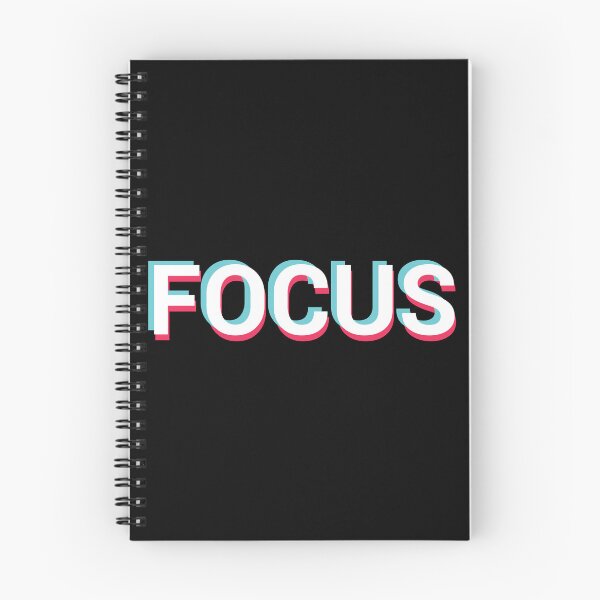 Item preview, Focus Focused Motivational Quote Typography designed and sold by alltheprints.