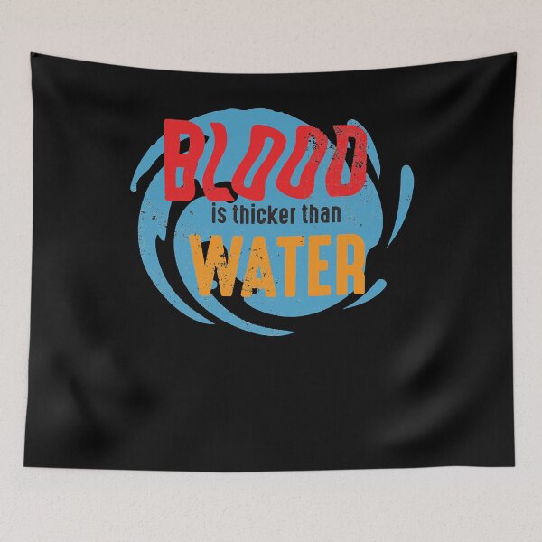 Item preview, Anniversary Gift Blood Is Thicker Than Water Gifts For Music Fan designed and sold by Mrssaraicremini.