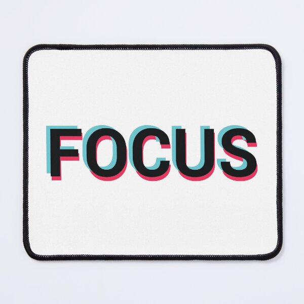 Item preview, Focus Focused Motivational Quote Typography designed and sold by alltheprints.