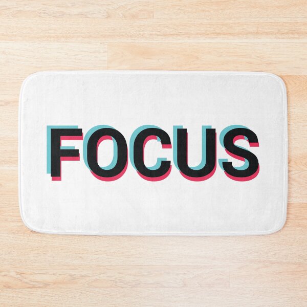 Item preview, Focus Focused Motivational Quote Typography designed and sold by alltheprints.