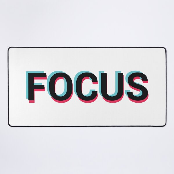 Item preview, Focus Focused Motivational Quote Typography designed and sold by alltheprints.