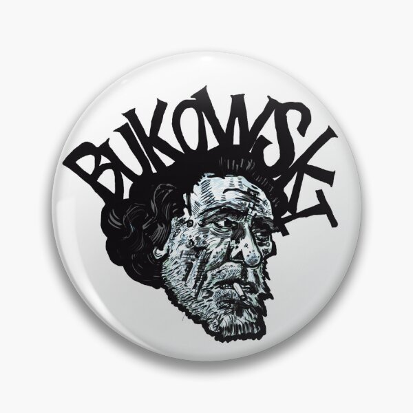 Item preview, Charles Bukowski Sticker, t-shirt designed and sold by lorcagrimes.