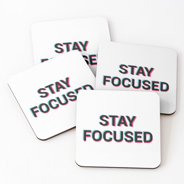 Item preview, Stay Focused Focus Motivational Quote Typography designed and sold by alltheprints.