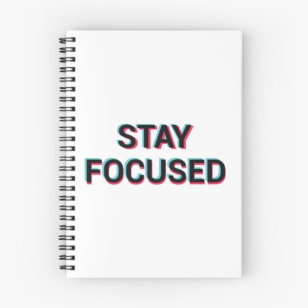 Item preview, Stay Focused Focus Motivational Quote Typography designed and sold by alltheprints.