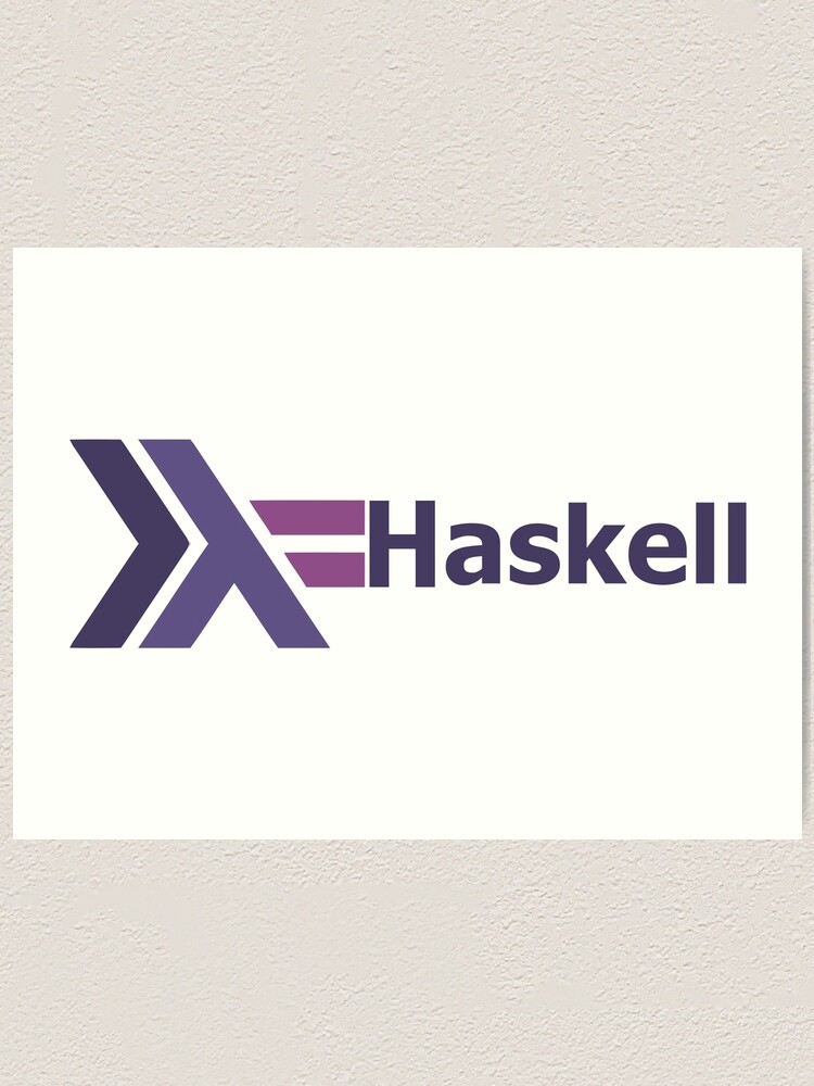 haskell programming language" Art Printundefined by yourgeekside |