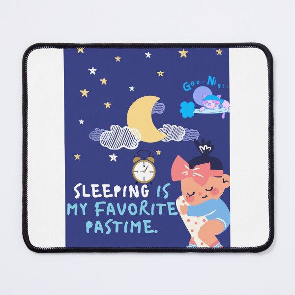 Item preview, Sleeping is my favourite pastime designed and sold by Jaadueekala.
