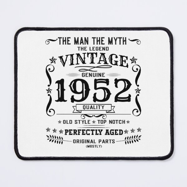 Item preview, Mens Man Myth Legend 1952 Original 70th Birthday Vintage Style designed and sold by OPK Shop.