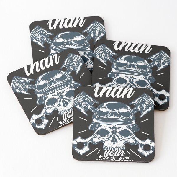 Item preview, Never Ride Faster Than Your Guardian Angel Can Fly designed and sold by RED FIR.