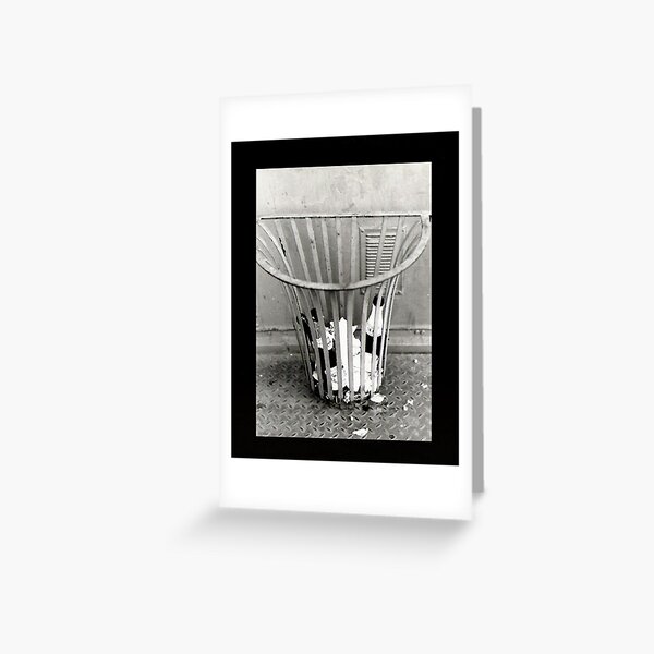 garbage Greeting Card