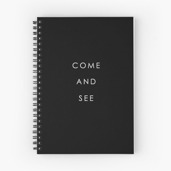 Item preview, Come and See - John 139 - Bible Verse - Jesus Quote  designed and sold by DrewFlo8512748.