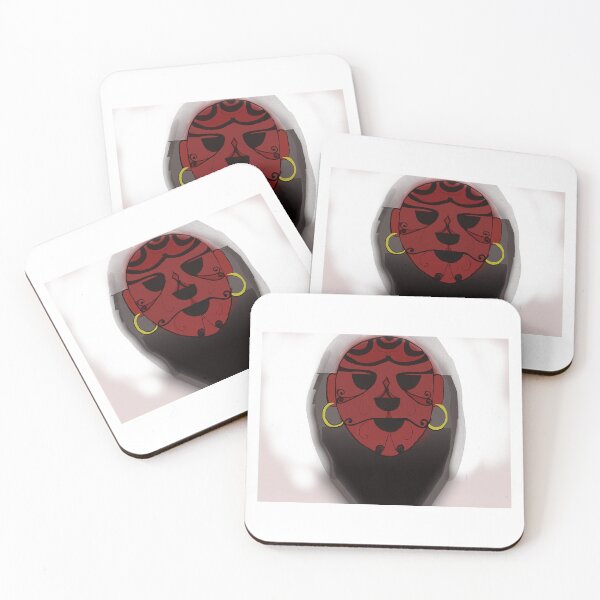 Item preview, mascara roja designed and sold by Pharolivingart.