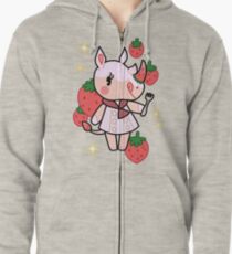 Merengue of Animal Crossing Zipped Hoodie