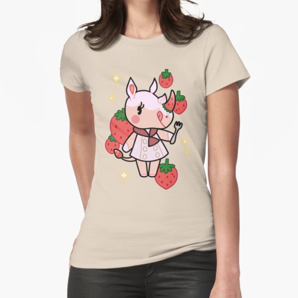 Merengue of Animal Crossing Fitted T-Shirt