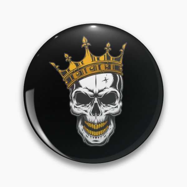 Item preview, Crowned skeleton illustrations artwork designed and sold by Bkstores.