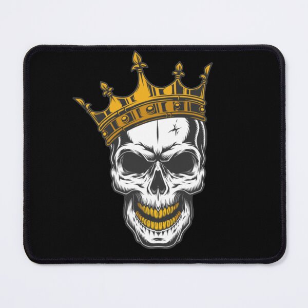Item preview, Crowned skeleton illustrations artwork designed and sold by Bkstores.