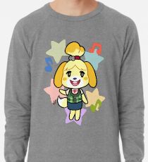 Isabelle of Animal Crossing Lightweight Sweatshirt