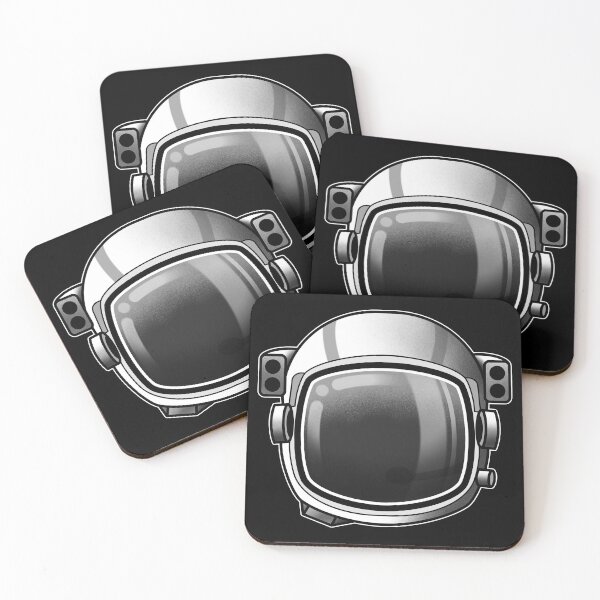 Item preview, Black and White Astronauts Helmet designed and sold by JayneMcAvaney.