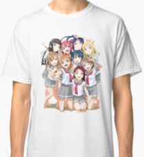 Aqours Love Live Sunshine Classic T-Shirt