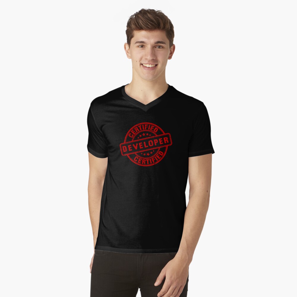 Item preview, V-Neck T-Shirt designed and sold by yourgeekside.