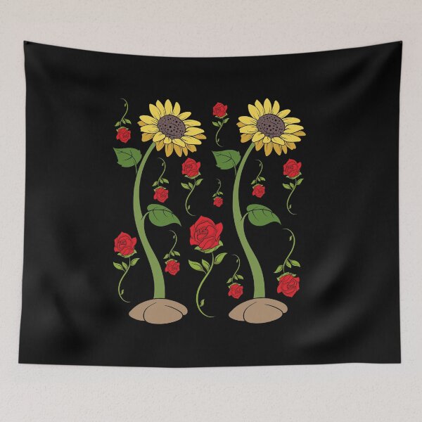 Item preview, Garden Flowers Sunflower Floral Roses Botanical designed and sold by bestshirtdesign.