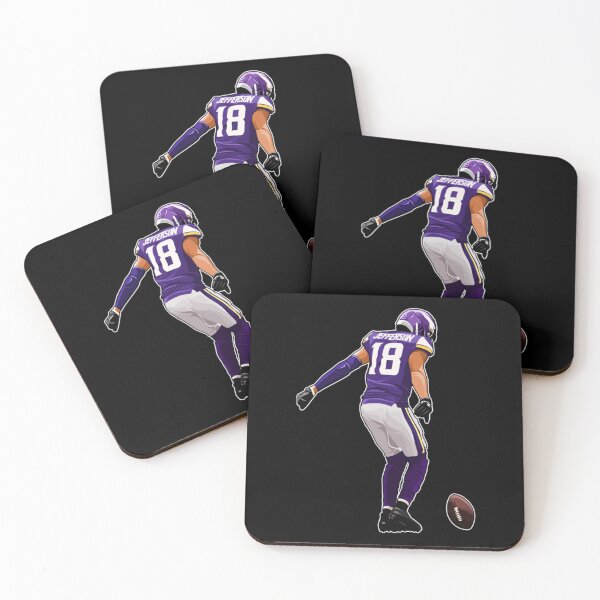 Item preview, Justin Jefferson 18 Celebrate Touchdown designed and sold by BrunoGuimara.