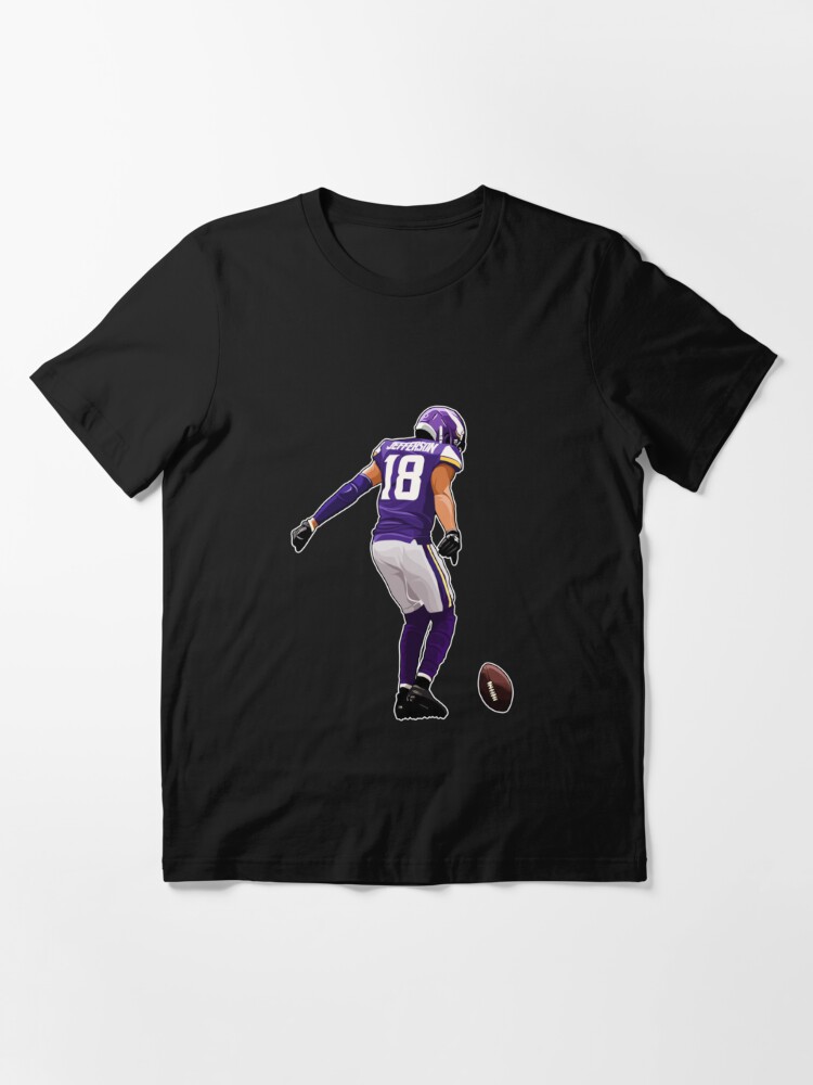 Justin Jefferson Shirt 90s Vintage Graphic Minnesota Football Shirt