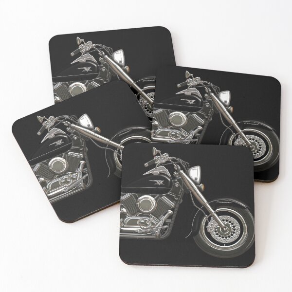 Item preview, Drag Star XVS 650 Classic black designed and sold by KlaraBubble.
