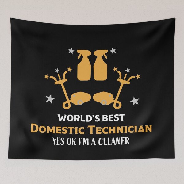 Item preview, Best Cleaner - Domestic Goddess - Housewife - Stay At Home Wife - Best Office Cleaner designed and sold by happygiftideas.