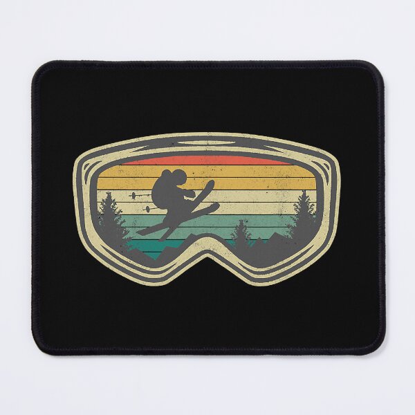 Item preview, Ski Goggles Mountain Snow Skiing Retro Winter Vacation designed and sold by levintere.