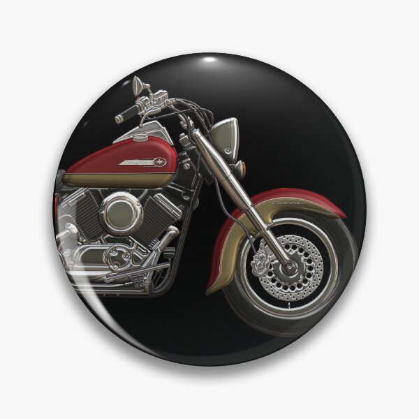 Item preview, Drag Star XVS 650 Classic red gold designed and sold by KlaraBubble.