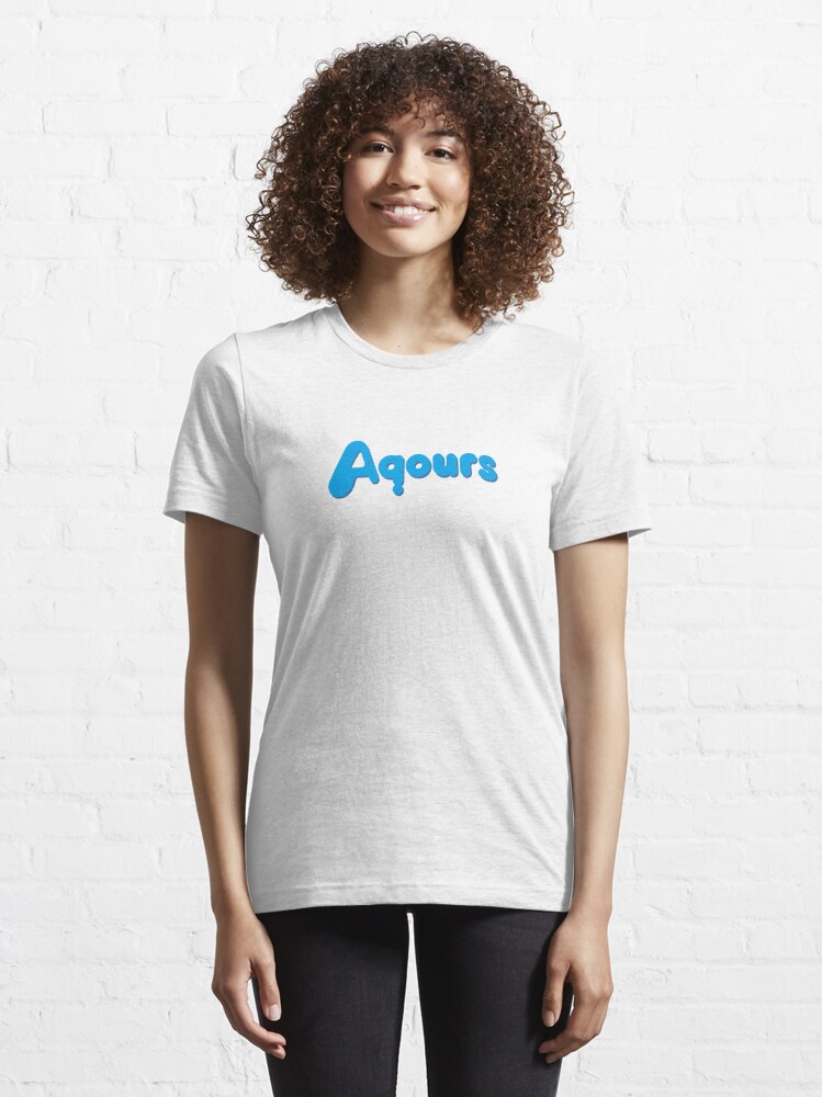 コレクション aqours ロゴtシャツ