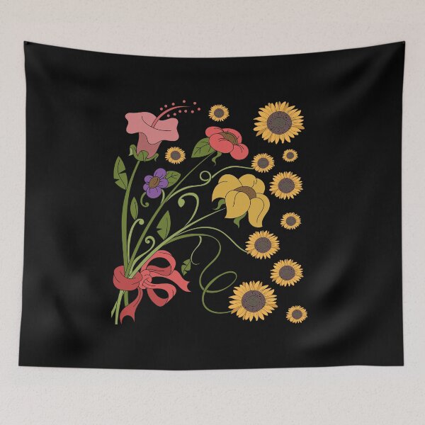 Item preview, Flower Blossoms Vintage Wildflowers Nature Botanical designed and sold by bestshirtdesign.