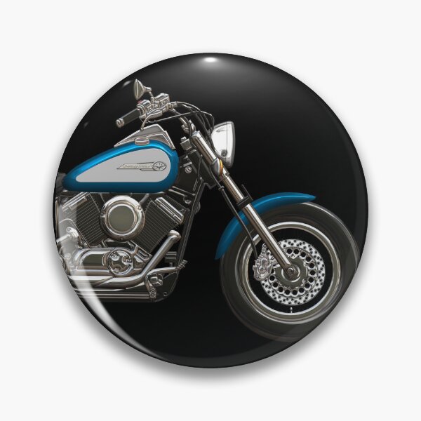 Item preview, Drag Star XVS 650 blue silver designed and sold by KlaraBubble.