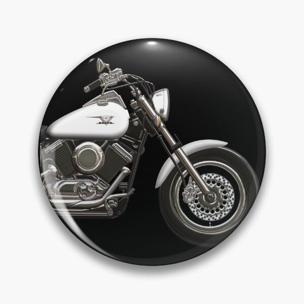 Item preview, Drag Star XVS 650 white designed and sold by KlaraBubble.