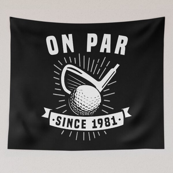Item preview, On Par Since 1981 Golfing 41 Years Old Golfer 41st Birthday designed and sold by DrusillaAmelina.