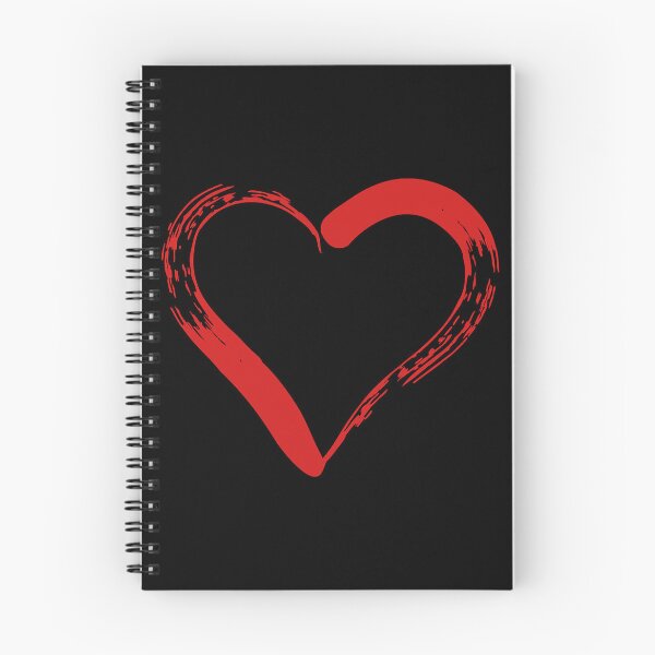 Item preview, red heart outline designed and sold by DrusillaAmelina.