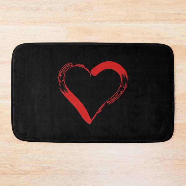 Item preview, red heart outline designed and sold by DrusillaAmelina.
