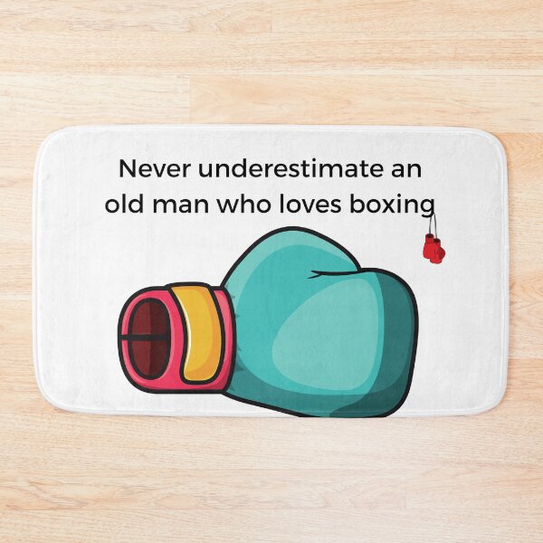 Item preview, Never Underestimate An Old Man Who Loves Boxing  designed and sold by Marshmello-.