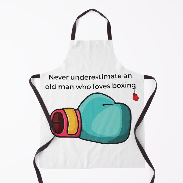 Item preview, Never Underestimate An Old Man Who Loves Boxing designed and sold by Marshmello-.