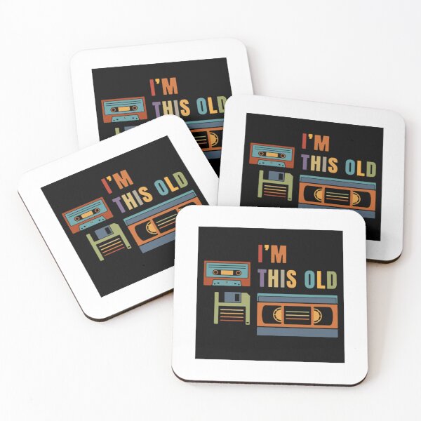 Item preview, Vintage Im this old  Old data storage media designed and sold by grafa-desigaza.
