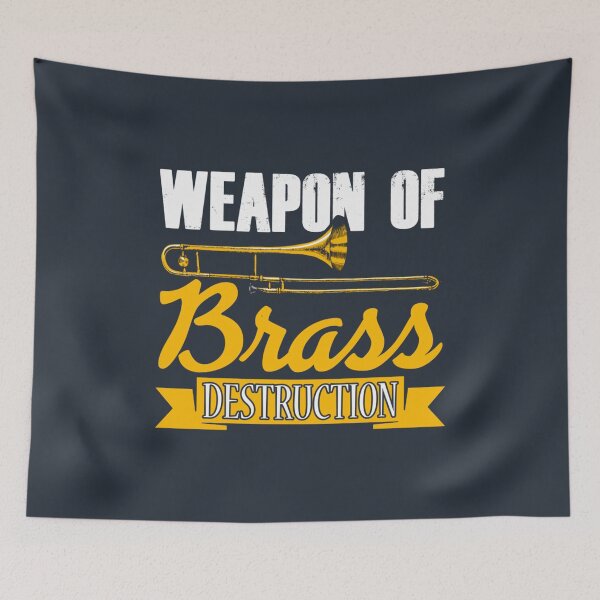 Item preview, Weapon Of Brass Destruction Trombone Player Trombone designed and sold by grafa-desigaza.