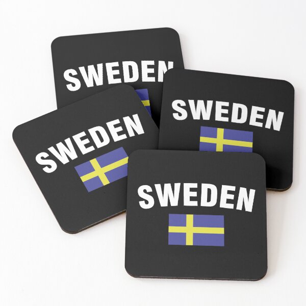 Item preview, Sweden flag Northern Europe Scandinavia designed and sold by DrusillaAmelina.