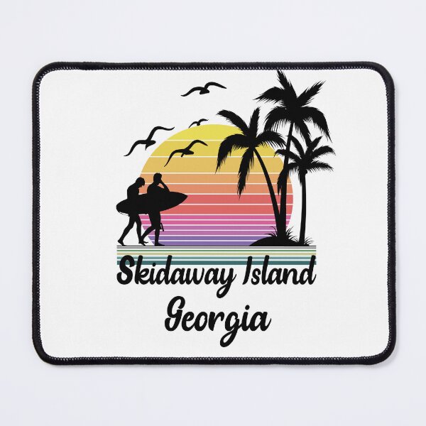 Item preview, Skidaway Island Georgia Seaside Retro Sunset designed and sold by mountainadora.