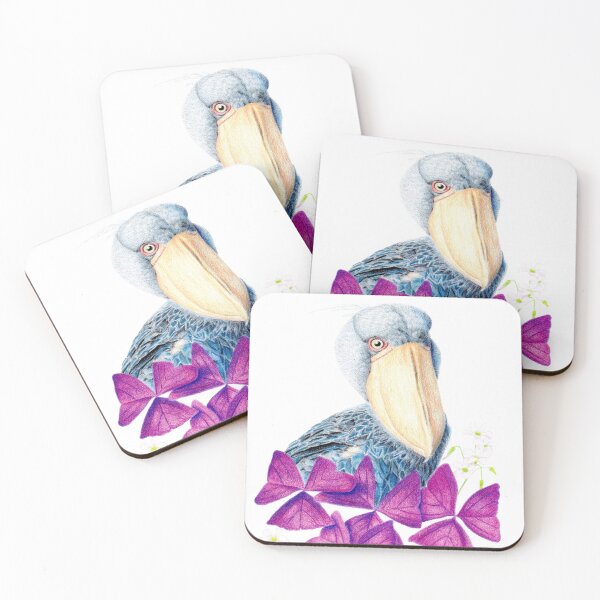 Item preview, Shoebill and False Shamrock Plant designed and sold by YuNikDraw.