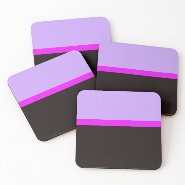Item preview, black pink and purple minimalist abstract design designed and sold by pauloneill-art.