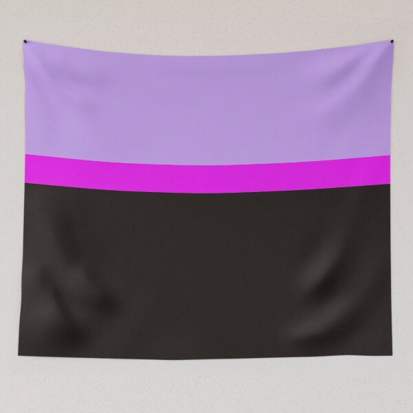 Item preview, black pink and purple minimalist abstract design designed and sold by pauloneill-art.