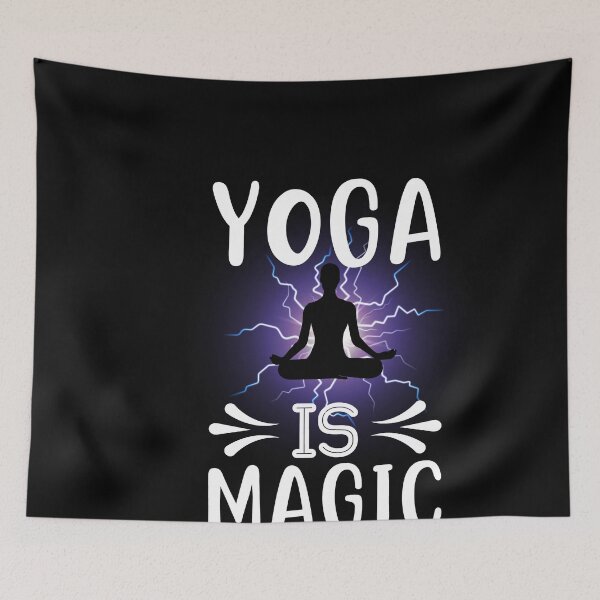 Item preview, Yoga Is Magic, Meditation, Relaxation designed and sold by Kaaimaan.