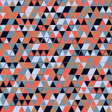 Artwork thumbnail, Triangles 17 by genpythonart